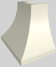 Vent-A-Hood® Designer Series 36" Biscuit Wall Mounted Range Hood-2