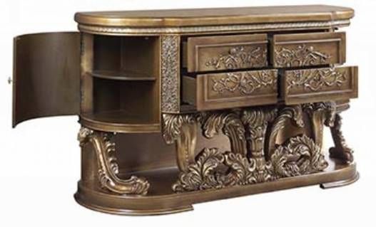 ACME Furniture Constantine Brown/Gold Server-3