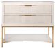 Ella Home Kim Antique White End Side Table-2