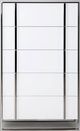VIG Furniture Nova Domus Francois Stainless Steel/White Chest-1