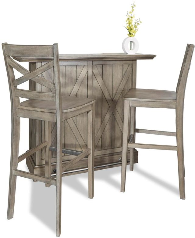 homestyles® Mountain Lodge 3-Piece Gray Bar Set-0