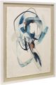 StyleCraft Abstract 2-Piece Beige/Blue/White Wall Art Set-1