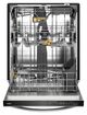 Whirlpool® 24" Fingerprint Resistant Stainless Steel Top Control Built-In Dishwasher  with Total Coverage Wash Action and Auto Open Air Dry-1