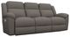 La-Z-Boy® Joel Pewter Power Reclining Sofa with Headrest and Lumbar-0