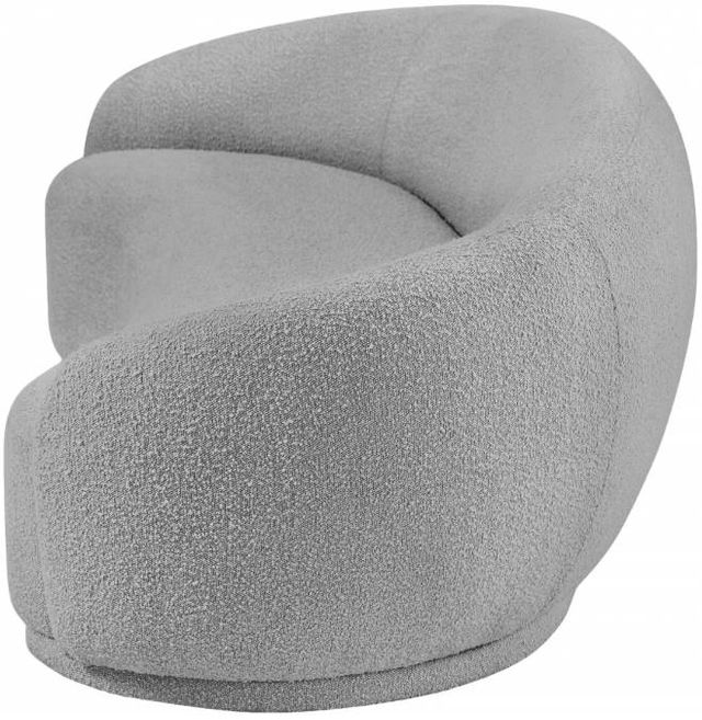 Meridian Furniture Hyde Grey Boucle Fabric Sofa-2