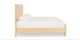Bassett® Furniture Willow Natural Sand King Panel Bed-3