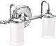 Moen® Belfield™ Chrome Two Globe Bath Light-0