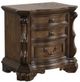 Furniture of America® Leovanni 4-Piece Dark Brown Traditional Queen Bedroom Set-3