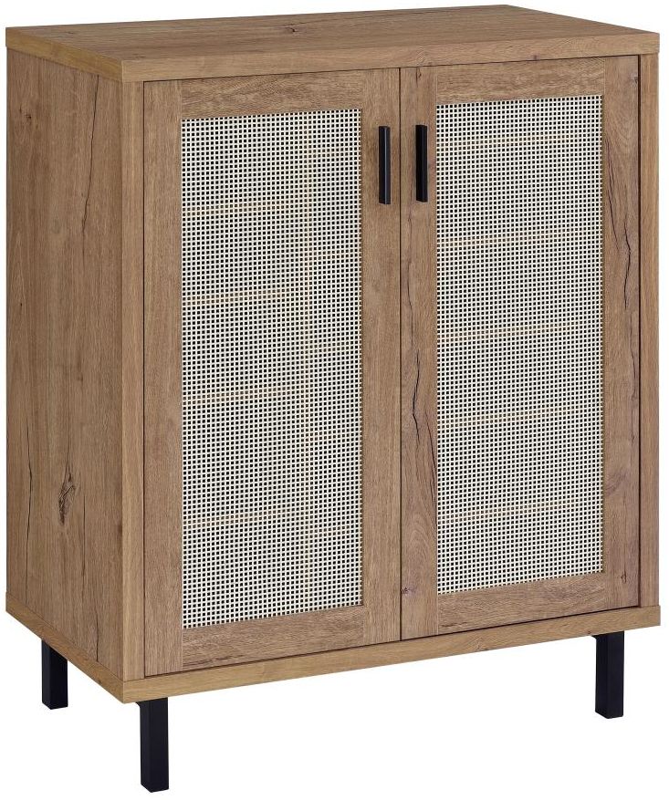 Coaster® Teller Natural Oak Shoe Storage Cabinet