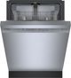 Bosch® 100 Series 24" Stainless Steel Front Control Built-In Dishwasher-2