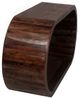Porter International Designs Ellipse Brown Console Table-4
