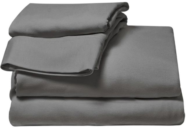Dreamfit® DreamChill™ 3-Piece Heathered Gray Bamboo Comfort Stretch Knit Twin XL Sheet Set-0