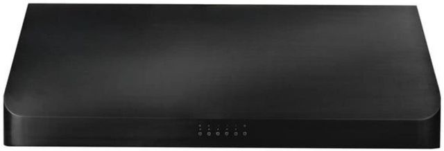 ZLINE 30" Black Stainless Steel Under Cabinet Range Hood -0