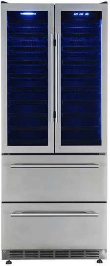 FORNO® Campania Alta Qualita 17.7 Cu. Ft. Stainless Steel Wine Column