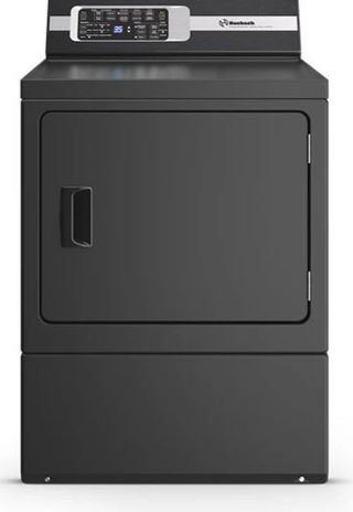 Huebsch® 7 Cu. Ft. Matte Black Electric Dryer with Over-Dry Protection Technology 