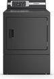 Huebsch® 7 Cu. Ft. Matte Black Electric Dryer with Over-Dry Protection Technology -0