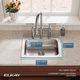 Elkay Lustertone® Classic Lustrous Satin 19" x 18" x 5-1/2" 3-Hole Single Bowl Drop-In ADA Sink-3