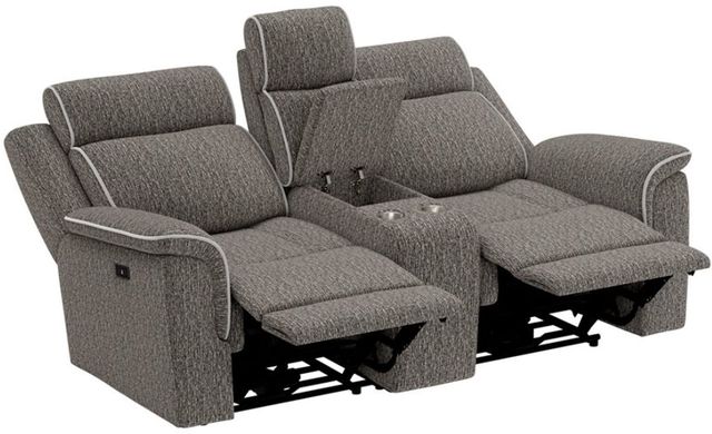 Emerald Home Arthur Speckled Slate Power Reclining Loveseat-1