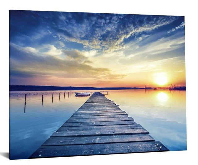 Classy Art Floating Ocean Wall Art-1