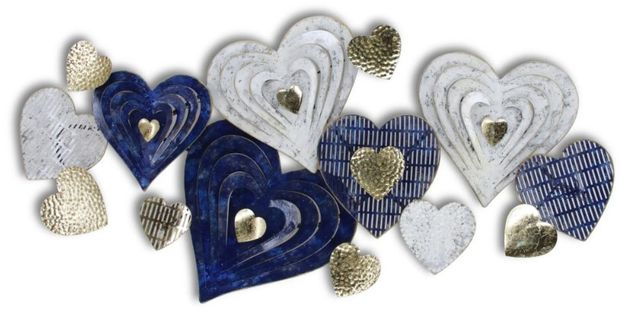 Classy Art Style 58 Blue/Gold/White Wall Decor-0