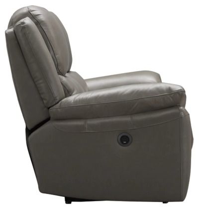 Signature Design by Ashley® Faust Gray Power Reclining Loveseat-3
