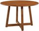 Coaster® Dinah Walnut Round Dining Table-0