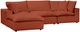 TOV Furniture Cali 4-Piece Rust Modular Sectional-0