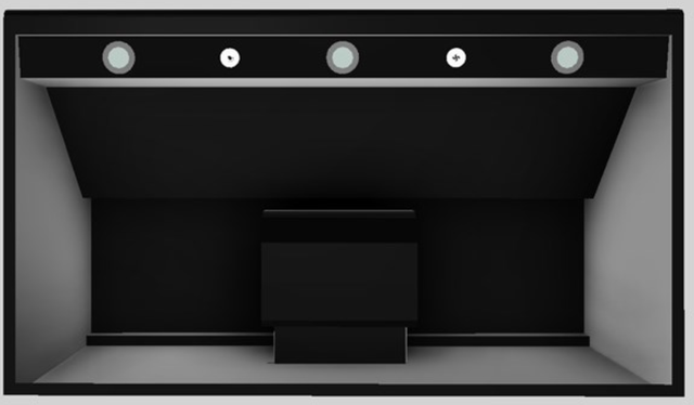 Vent-A-Hood® 42" Black Wall Mounted Range Hood-2