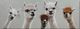 Classy Living Contemplative Llama Squad with Quirky Bangs Wall Art-0