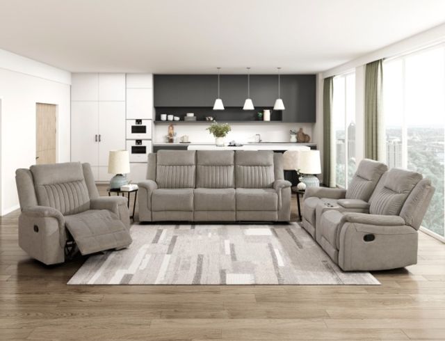 Homelegance® Dean Dove Manual Recliner-1