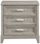 Liberty Furniture Belmar Silver Champagne/Washed Taupe Nightstand-2