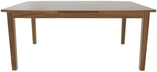 Mavin Customizable 54" x 54" Boat Extendable Dining Table with 18" Leaf-1