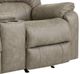 HomeStretch Sapphire Beige Rocker Reclining Loveseat-2