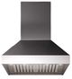 Falmec Pyramid Pro 36" Scotch Brite Stainless Steel Wall Mounted Range Hood-0