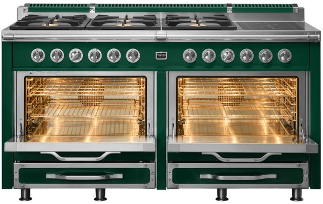 Viking® Tuscany 66" Ivy Pro Style Dual Fuel Range-1