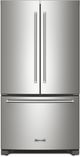 KitchenAid® 36 in. 20.0 Cu. Ft. PrintShield™ Stainless Steel Counter Depth French Door Refrigerator-0