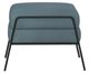 International Furniture Direct Tyne Slate Blue Ottoman-1