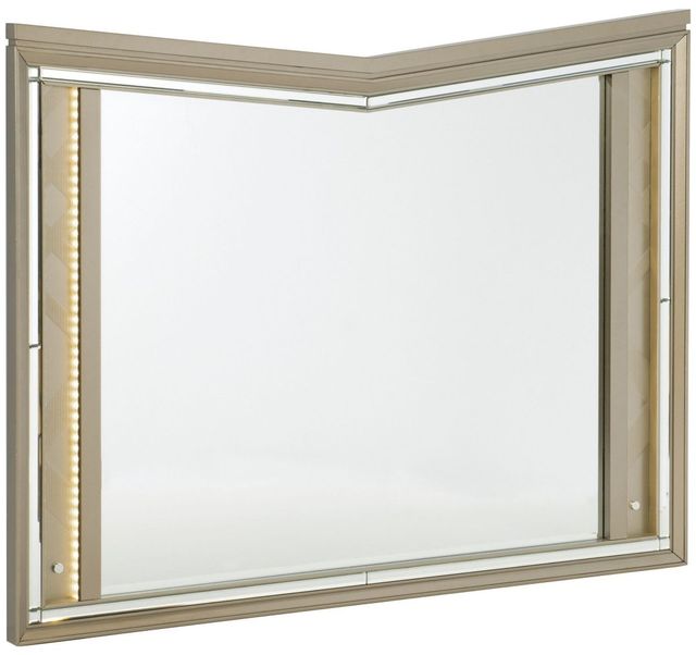Mazin Furniture Bijou Champagne Mirror-1