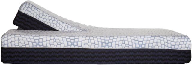 Customatic Sleep Technologies DreamSense Bliss 12” Hybrid Plush Smooth Top Split Head King Mattress -2