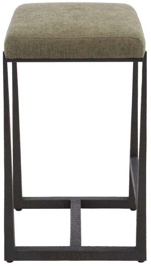 Uttermost® Midas Antique Bronze/Moss Counter Stool-4