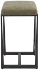 Uttermost® Midas Antique Bronze/Moss Counter Stool-4