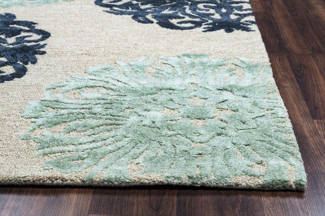 Rizzy Home Eden Harbor Navy 5' x 8' Rug-3