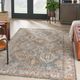 Nourison Home™ Sahar Blue 5'x7' Style 1 Area Rug -5