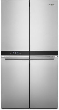 Whirlpool® 19.4 Cu. Ft. Fingerprint Resistant Metallic Steel Counter Depth French Door Refrigerator