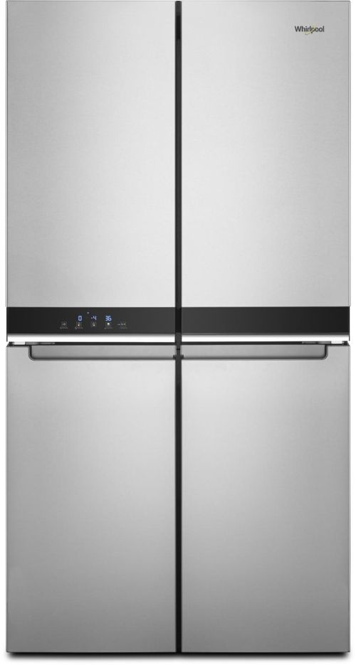 Whirlpool® 19.4 Cu. Ft. Fingerprint Resistant Metallic Steel Counter Depth French Door Refrigerator