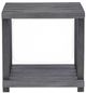 Magnussen Home® Eldridge Weathered Gravel End Table-1