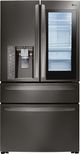 LG 22.5 Cu.Ft. Black Stainless Steel Counter Depth French Door Refrigerator-2