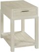 Hammary® Reclamation Place White Sand Chairside Table-0