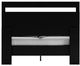 Grand lit plateforme à panneaux Flannia, noir, de Signature Design by Ashley®-3
