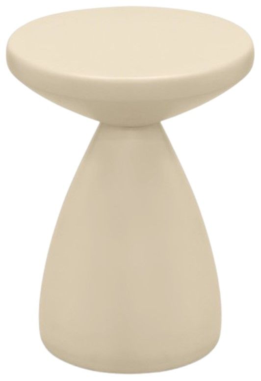 Meridian Furniture Anika Cream End Table-0